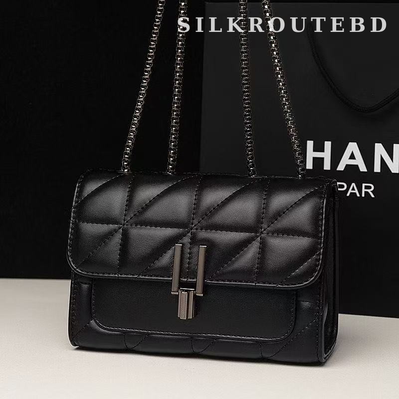 Korean Style Mini Box Crossbody Bag