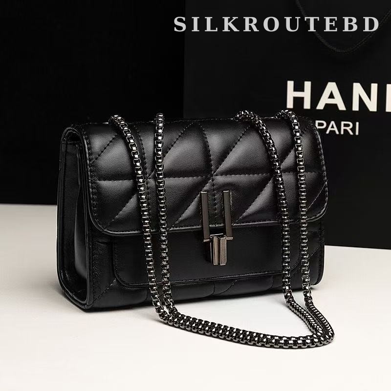 Korean Style Mini Box Crossbody Bag