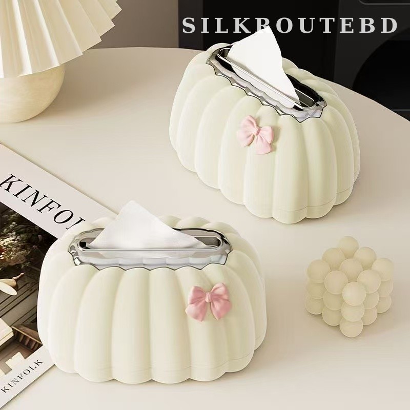 Chumingxing Cream Style Geometric Tissue Box