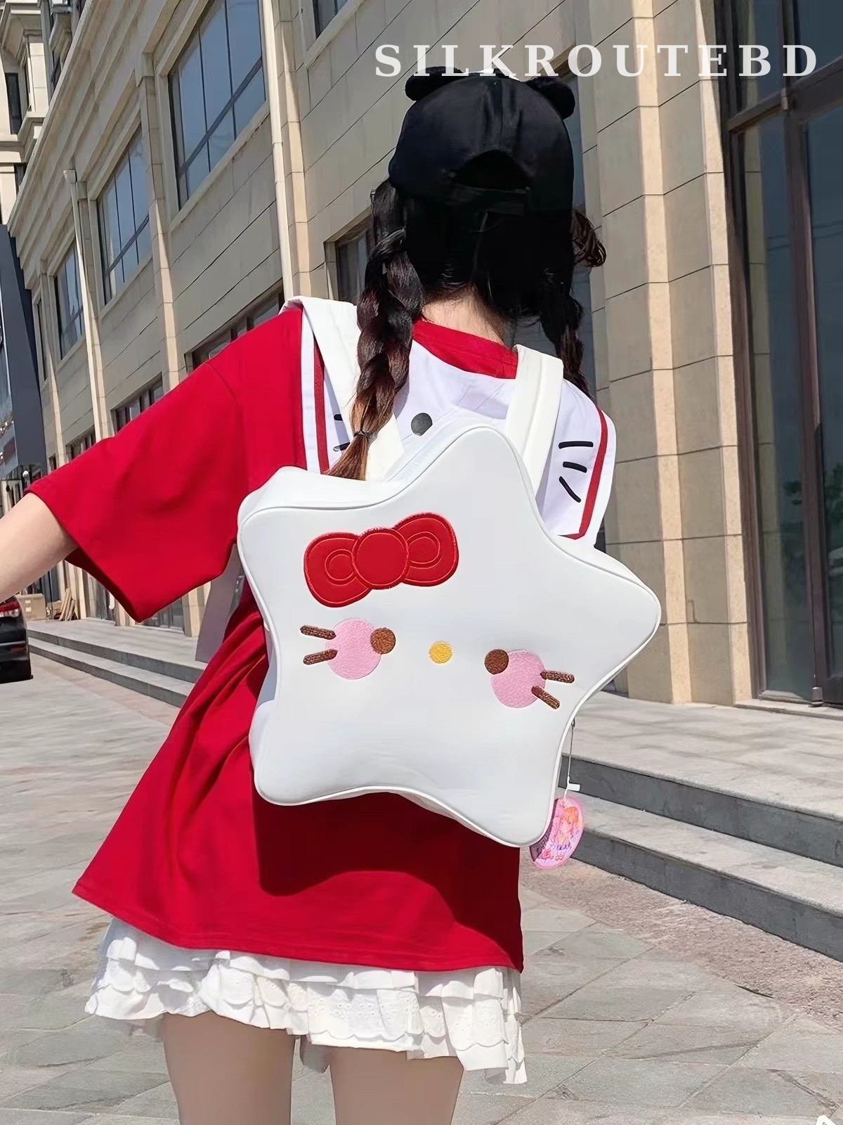 Star-Shaped Cartoon Backpack